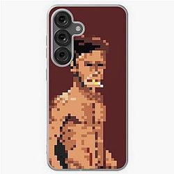 Pixel Art Tyler Durden Samsung Galaxy Soft Phone Case