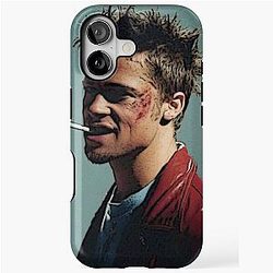 Tyler Durden Portrait iPhone Case