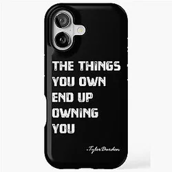 The Things You Own in a Tyler Durden iPhone Tough Case