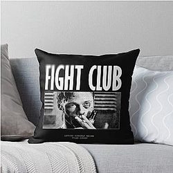 Fight Club Tyler Durden Poster Throw Pillow