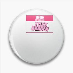 Tyler Durden Name Tag Pin