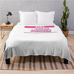Tyler Durden Name Tag Throw Blanket