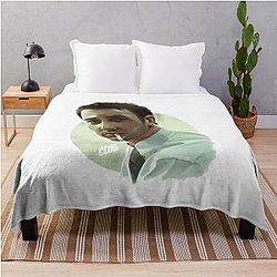 Fight Club - Edward Norton Tyler Durden Throw Blanket