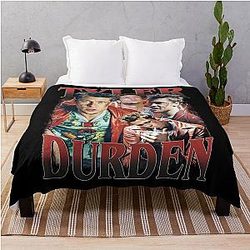 Tyler Durden Fight Club Throw Blanket
