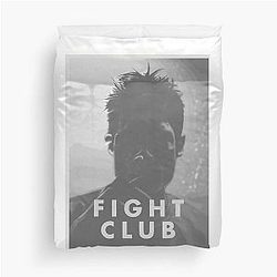 Tyler Durden Fight Club Movie Fan Art Duvet Cover