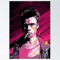 Tyler Durden Fight Club Poster