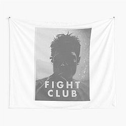 Tyler Durden Fight Club Movie Fan Art Graphic Tapestry