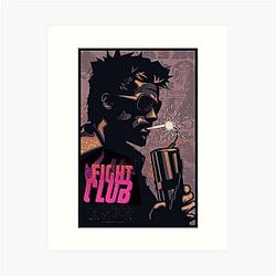 Fight Club Tyler Durden Art Print