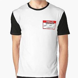 Hello, my name is Tyler Durden Graphic T-Shirt