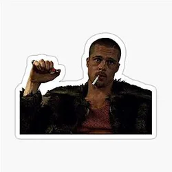 Tyler Durden Fight Club Sticker