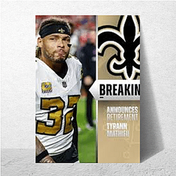 Playmaker Leader Tyrann Mathieu Posters