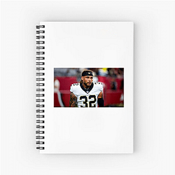 Passing Specialist Tyrann Mathieu Notebook