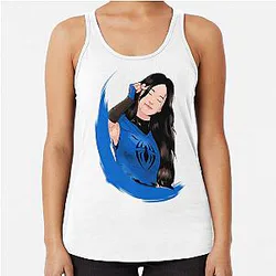 Spider-Tzuyu solo 2 Racerback Tank Top