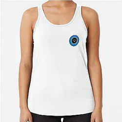 Candybong badge in Tzuyu's official color Racerback Tank Top