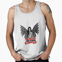Tzuyu TWICE Angel Energy Aesthetic Design Tank Top