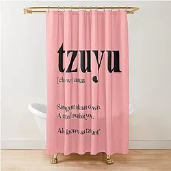 TWICE Tzuyu Shower Curtain