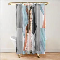 Tzuyu Divided Photo Shower Curtain