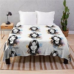 Twice's TZUYU for Hello K-pop Throw Blanket