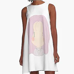 TWICE Tzuyu - This Is For chibi A-Line Dress