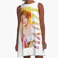 K-pop Tzuyu A-Line Dress