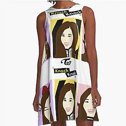 Knock Knock! Tzuyu A-Line Dress