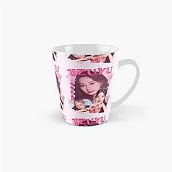 Tzuyu K Pop Girl Group Pink Collage Design Mug