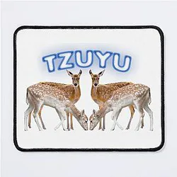 Twice - Deer Mouse Pad