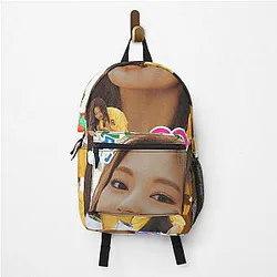 Tzuyu Hello Fashion Magazine Cover 90s Kawaii Y2K Backpack