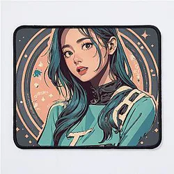 Twice Tzuyu Logo Mousepad