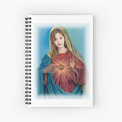 I Believe In Tzuyu Spiral Notebook