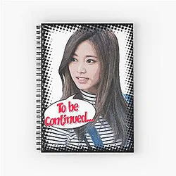 Tzuyu Twice Spiral Notebook