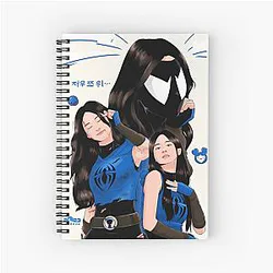 Spider Tzuyu Spiral Notebook