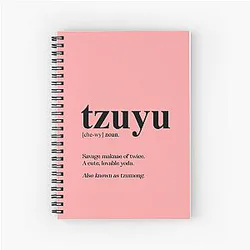 TWICE Tzuyu Spiral Notebook