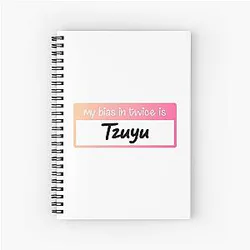 My Bias in TWICE is Tzuyu Notebook