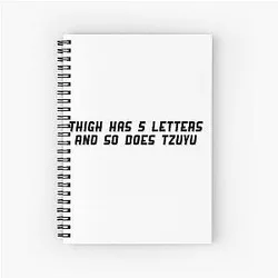 Twice Tzuyu Notebook