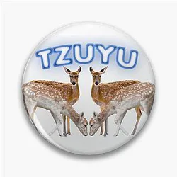 Tzuyu Twice Deer Pin