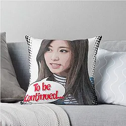 Twice Tzuyu Throw Pillow