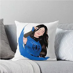 Spider-Tzuyu solo Throw Pillow