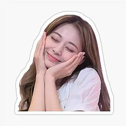 Twice Tzuyu Glossy Sticker