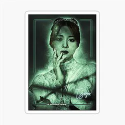 Tzuyu Green Smoke Sticker