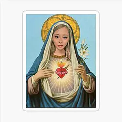 Saint Tzuyu Sticker