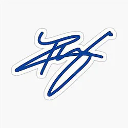 TZU YU SIGNATURE STICKER