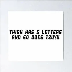 Twice Tzuyu Poster