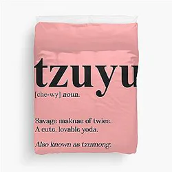 Twice Tzuyu Duvet Cover