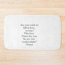 Run Away Tzuyu Bath Mat