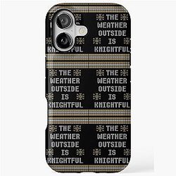 UCF Knights The Weather Outside Is Frightful Shirt iPhone Tough Case