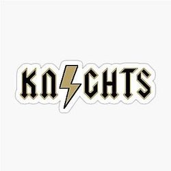 UCF Knights Lightning Bolt Logo Sticker