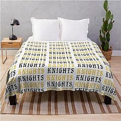 University of Central Florida Labradors Old English Throw Blanket