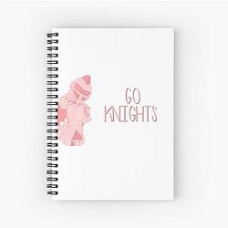 UCF Knights Pink Spiral Notebook