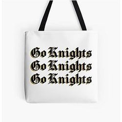 UCF Knights Sticker All Print Tote Bag